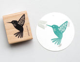 Stempel Kolibri Perlenfischer